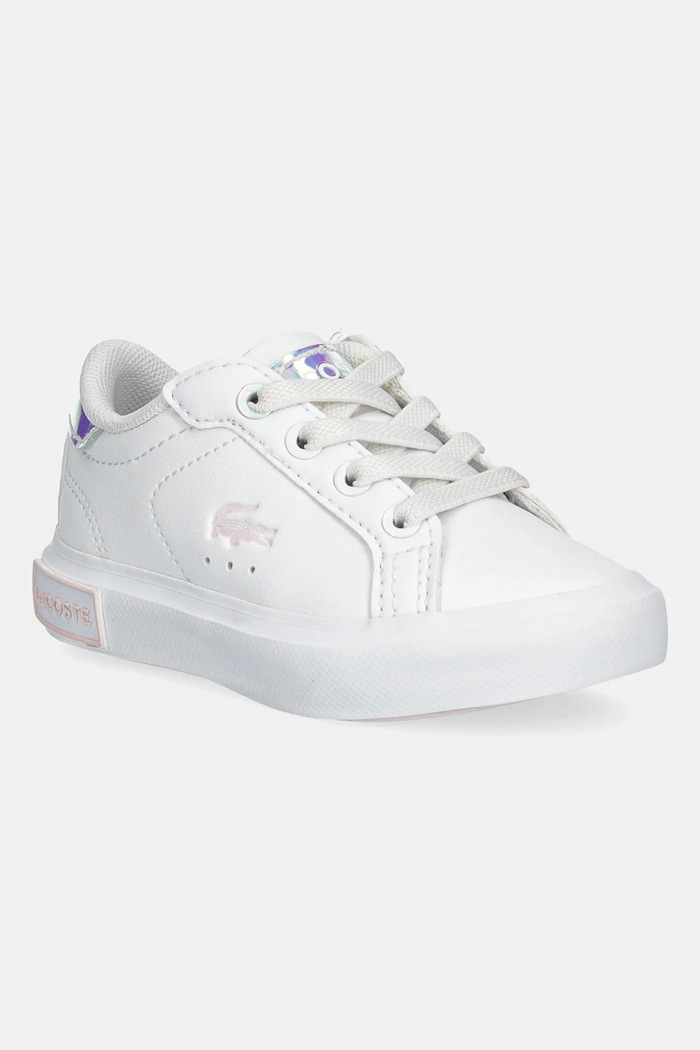 Lacoste sneakers pentru copii sintetic alb 47SUI0013