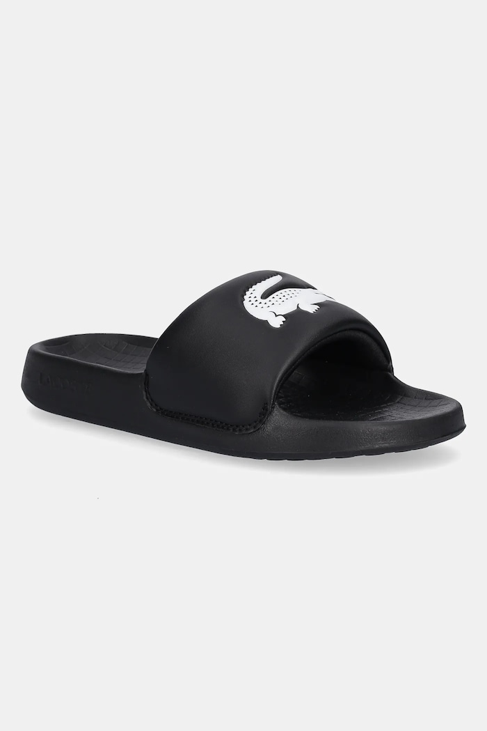 Detské šľapky Lacoste čierna 47CUJ0002