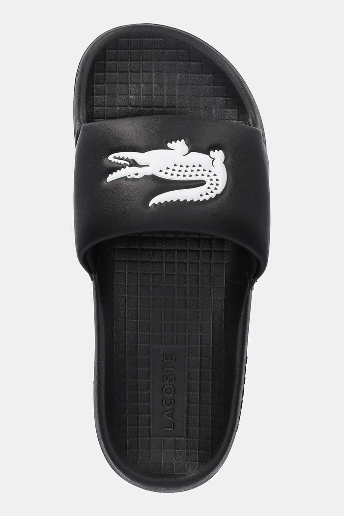 Detské šľapky Lacoste čierna 47CUJ0002