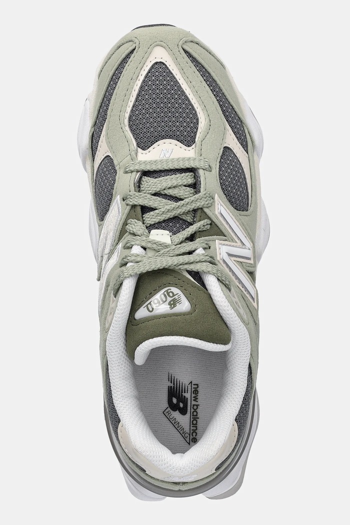 New Balance sneakersy dziecięce 9060 zielony GC9060CD