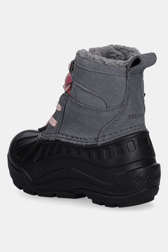Fiú Columbia gyerek hócipő velúrból CHILDREN S POWDERBUG ALPINE 2128882 szürke
