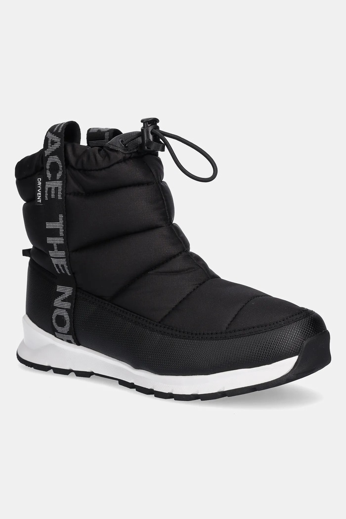 The North Face cizme de iarnă copii Y THERMOBALL PULL-ON WP izolat negru NF0A5LXJKY41
