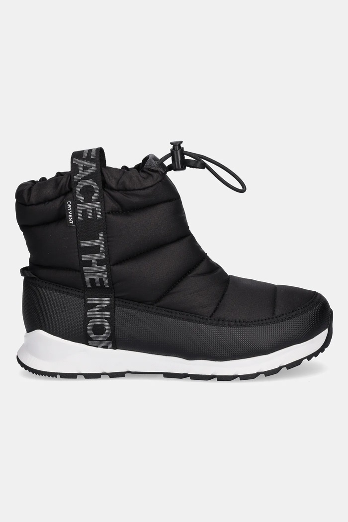 The North Face cizme de iarnă copii Y THERMOBALL PULL-ON WP NF0A5LXJKY41 negru AW25