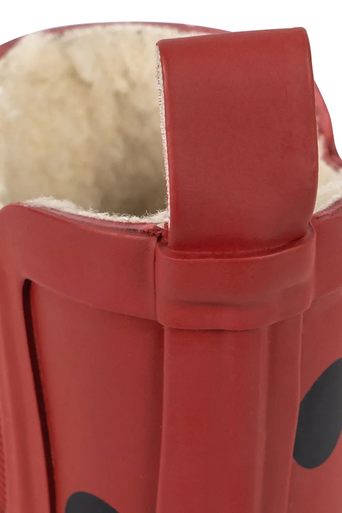 Детски гумени ботуши Konges Sløjd CINELLE RAIN BOOT KS103454.9BYA червен