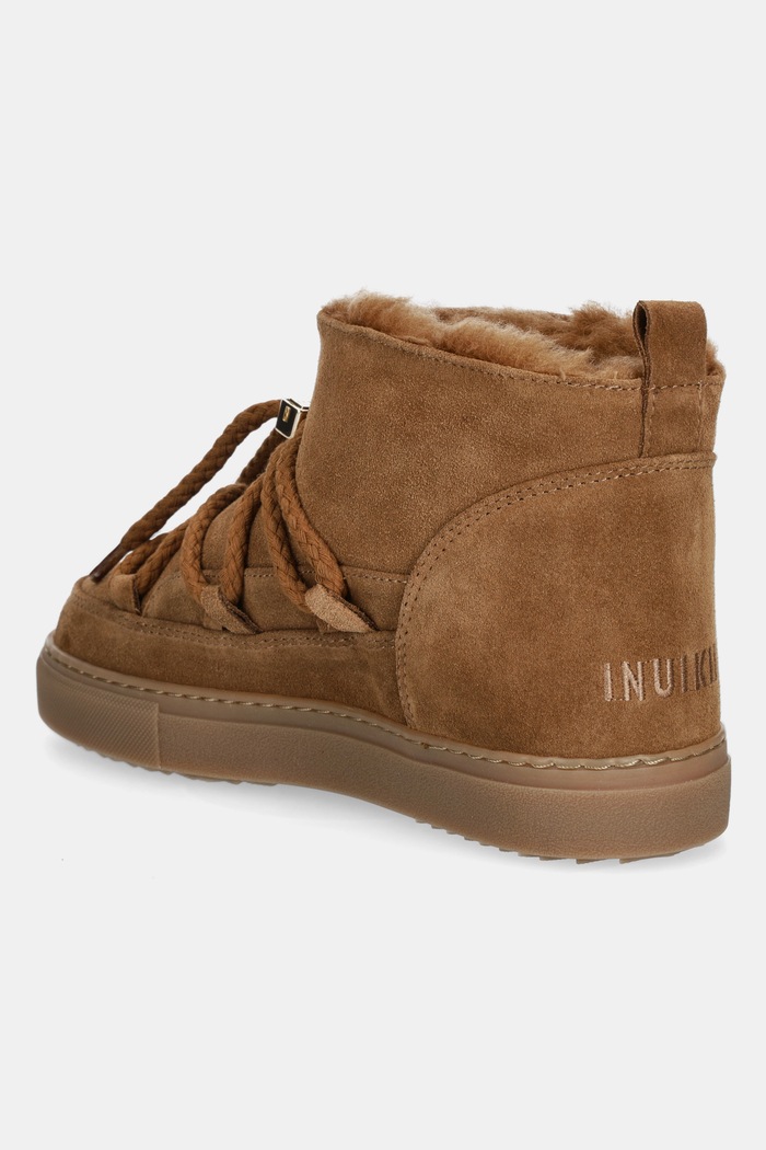 Chlapec Detské semišové snehule Inuikii CLASSIC LOW 3001.001.0021 hnedá