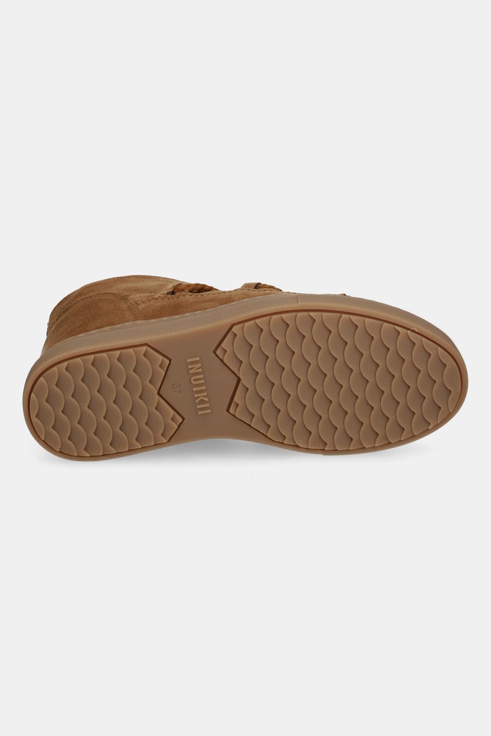 Detské semišové snehule Inuikii CLASSIC LOW 3001.001.0021 hnedá