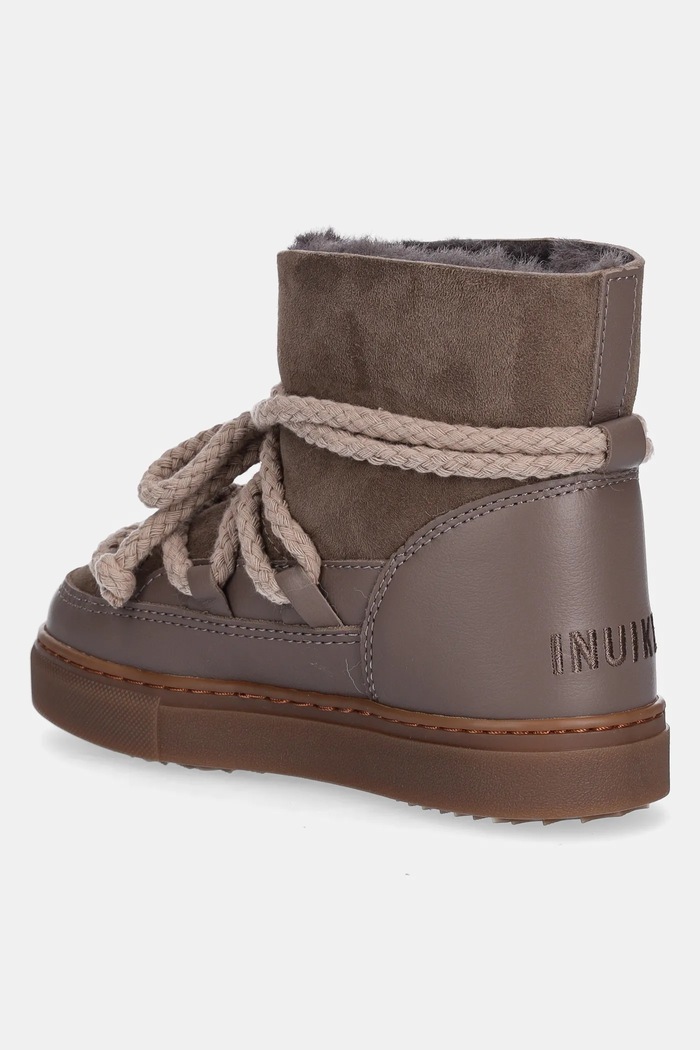 Chlapec Inuikii Detské semišové snehule Inuikii CLASSIC 3001.003.0022.30.32 hnedá