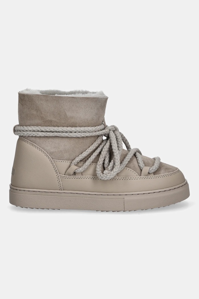 Inuikii bocanci de piele CLASSIC 3001.003.0022.33.38 gri AW25