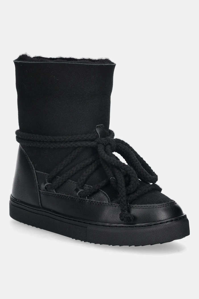 Inuikii Śniegowce skórzane CLASSIC HIGH czarny 3001.002.0032
