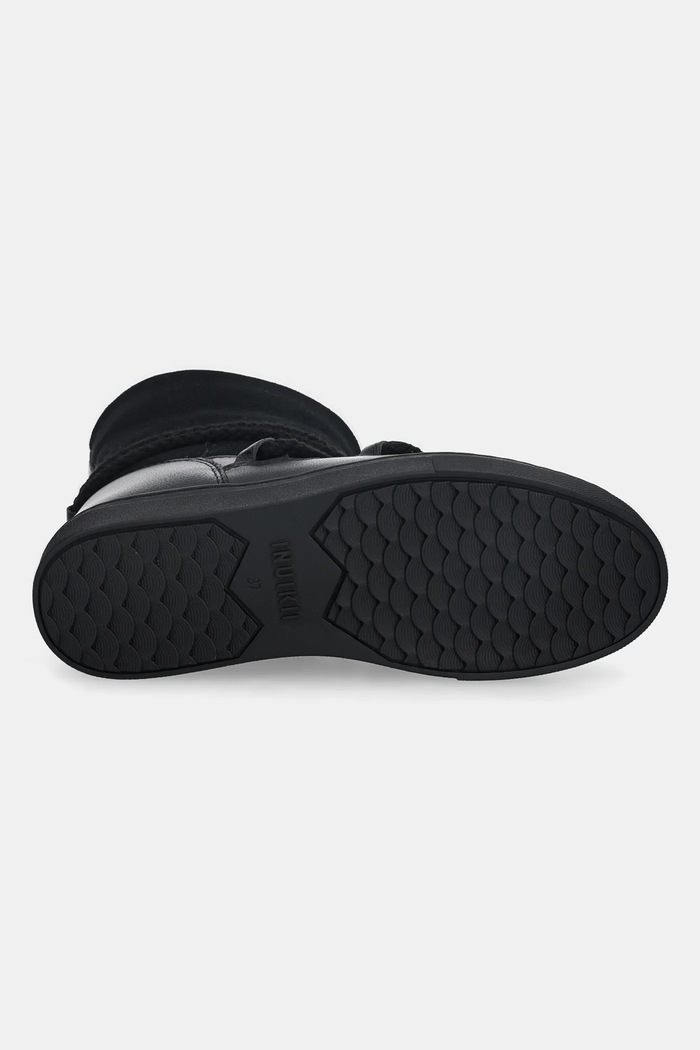 Śniegowce skórzane CLASSIC HIGH Inuikii czarny 3001.002.0032