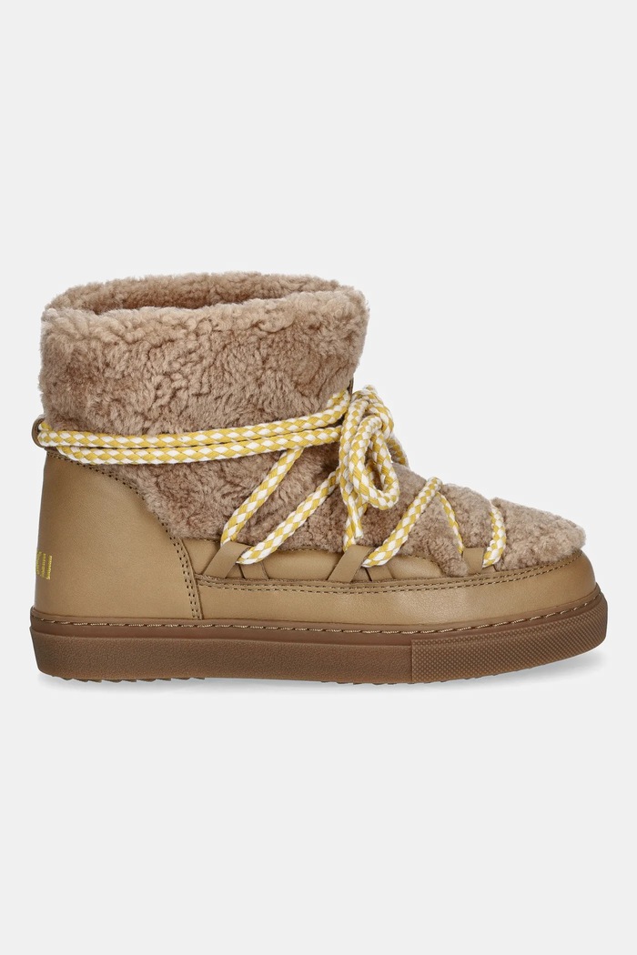 Detské snehule Inuikii CURLY 3001.003.0032 béžová AW25
