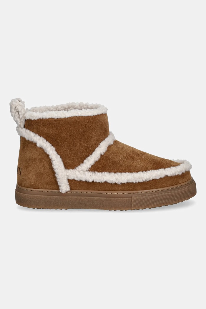 Detské snehule Inuikii CLASSIC SHEARLING 3001.001.0041 hnedá AW25