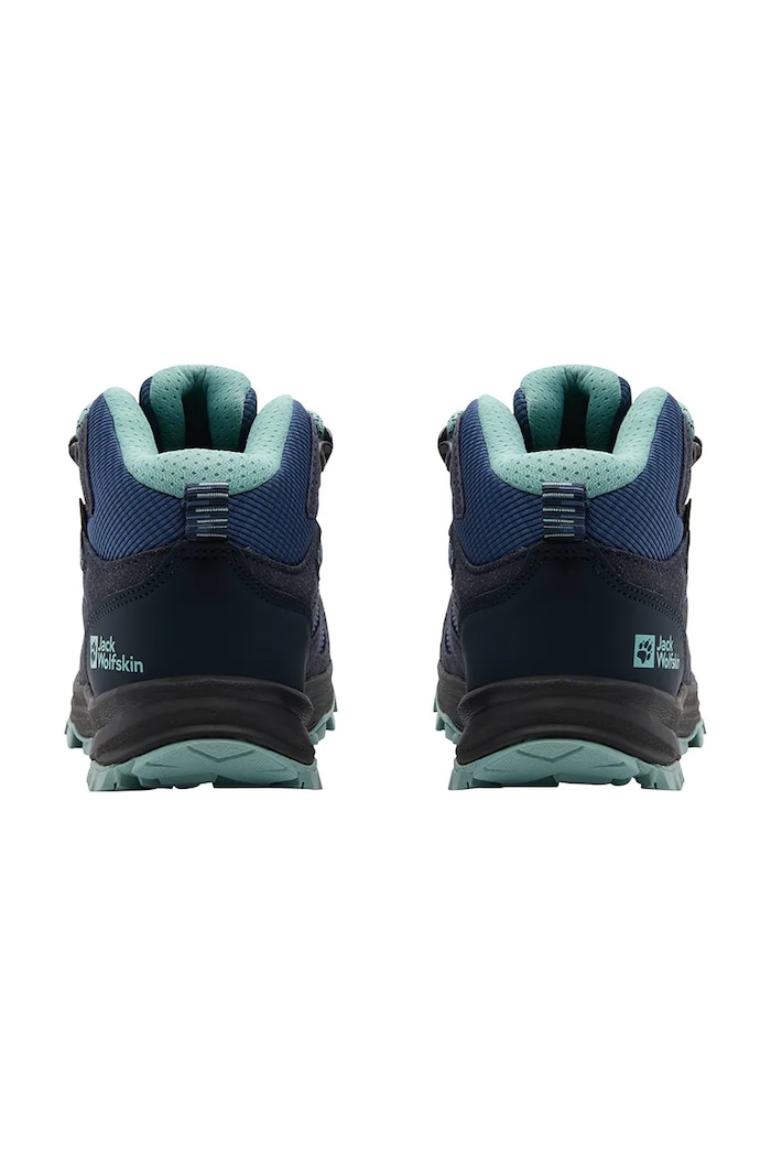 Chlapec Detské topánky Jack Wolfskin VOJO TOUR TEXAPORE MID A64104.26.33 tmavomodrá