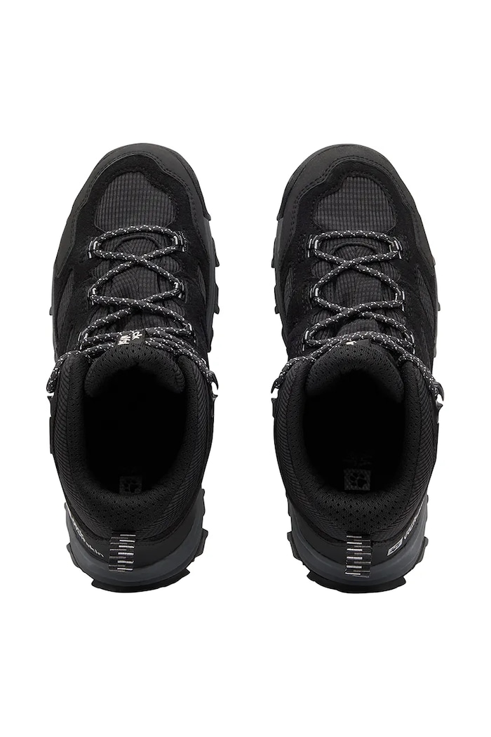 Detské topánky Jack Wolfskin VOJO TOUR TEXAPORE MID čierna A64104.26.33
