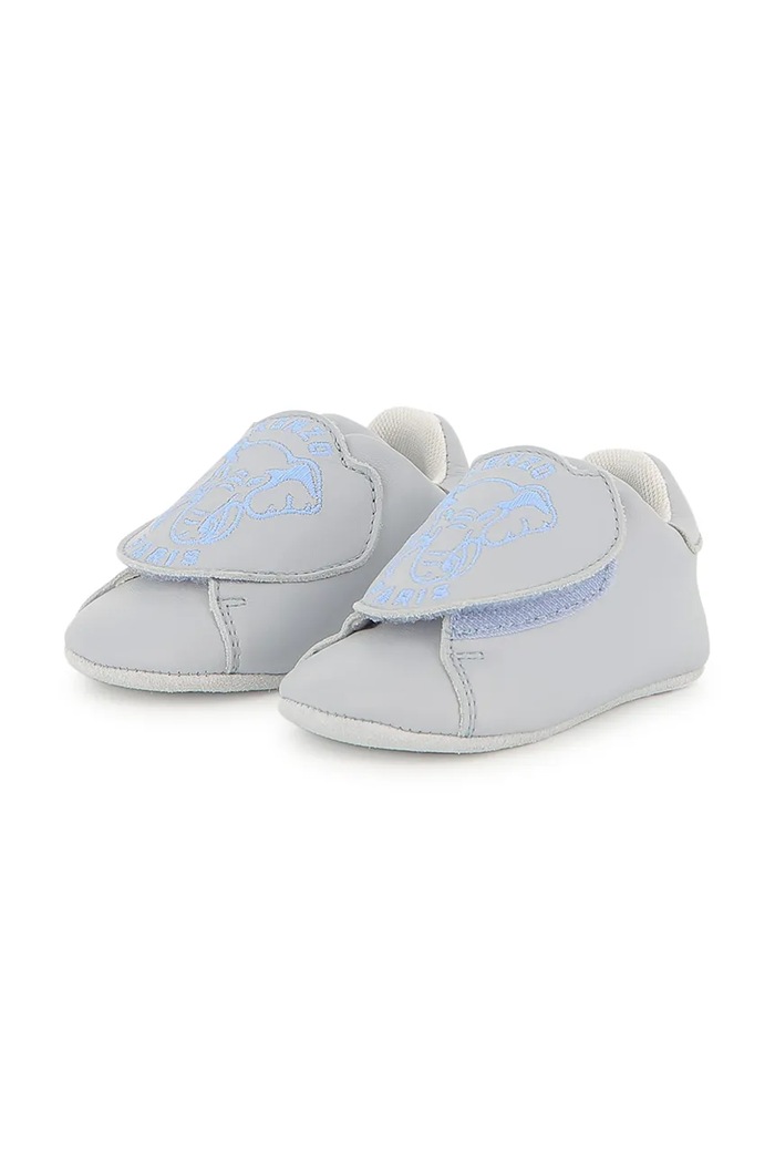 Usnjeni zimski čevlji za dojenčka Kenzo Kids K61226 modra AW25
