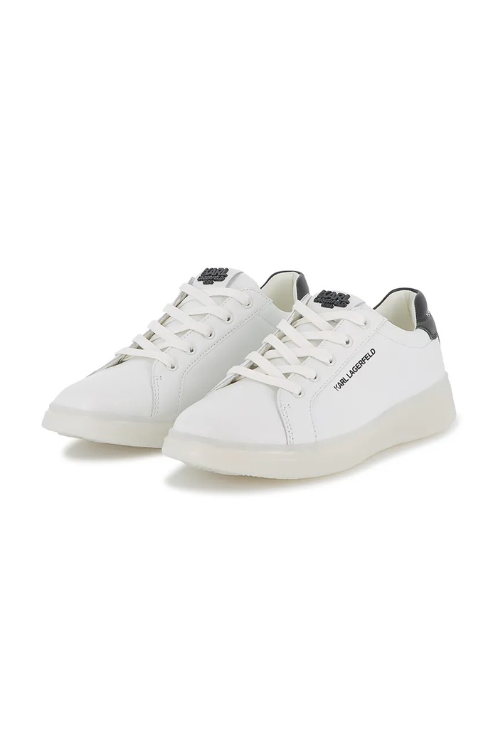 Dětské kožené tenisky Karl Lagerfeld nízký bílá Z30990.30.35
