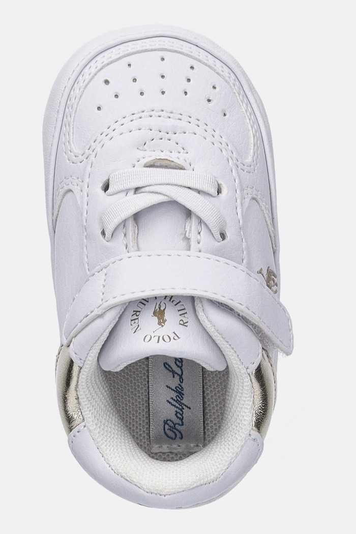 Polo Ralph Lauren baba cipő MASTERS COURT PS LAYETTE fehér RL03390102