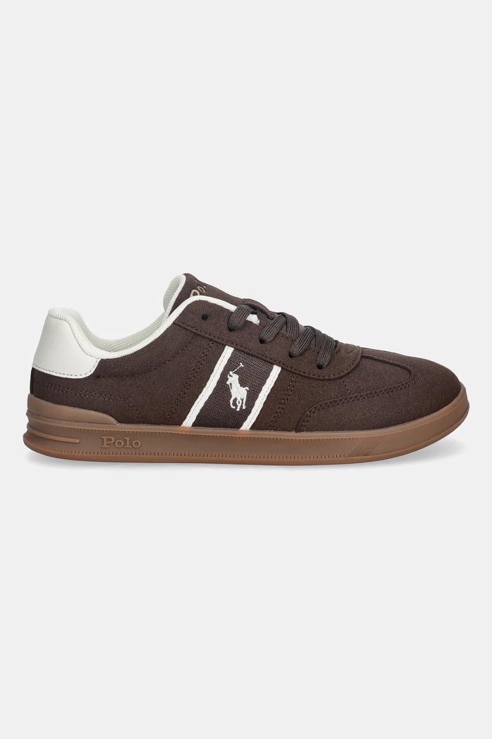Polo Ralph Lauren sneakersy dziecięce HERITAGE COURT III T-TOE RL03353201 brązowy AW25
