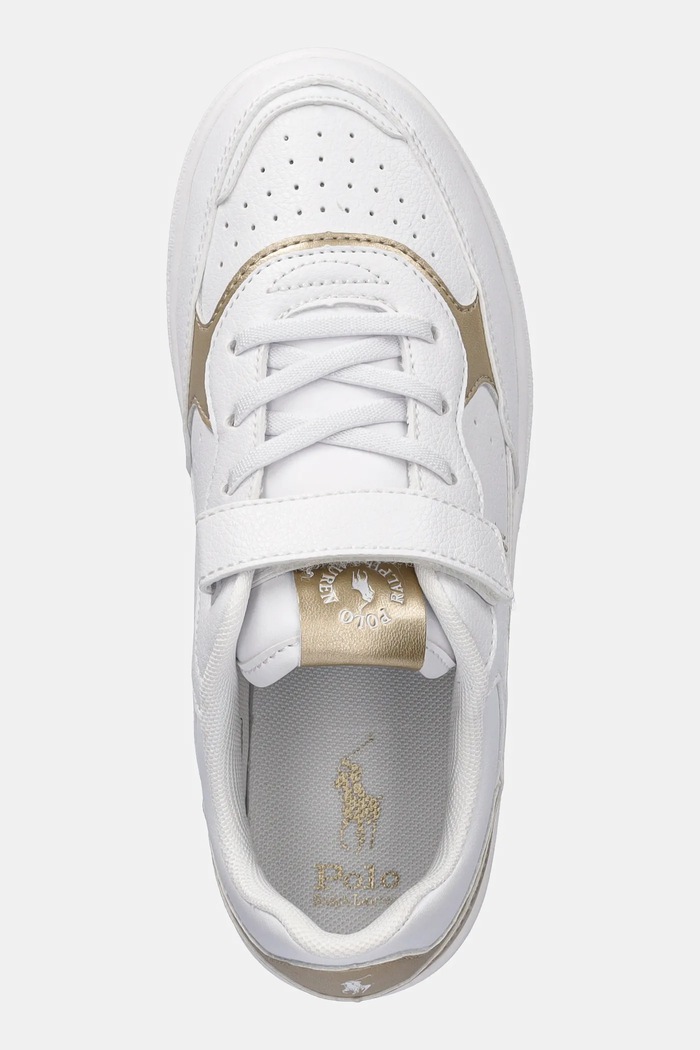 Otroške superge Polo Ralph Lauren MASTERS COURT II PS bela RL03403103