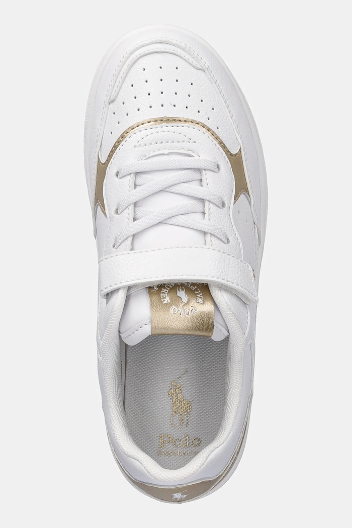 Otroške superge Polo Ralph Lauren MASTERS COURT II PS bela RL03403103