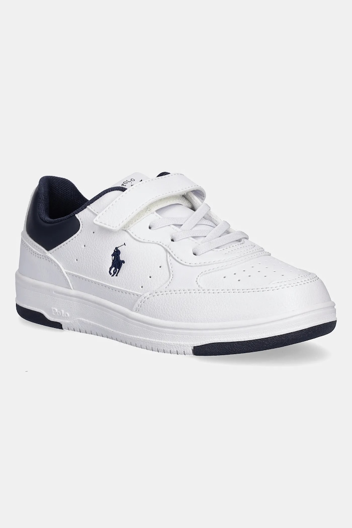 Otroške superge Polo Ralph Lauren MASTERS COURT II PS Nizka bela RL03403102