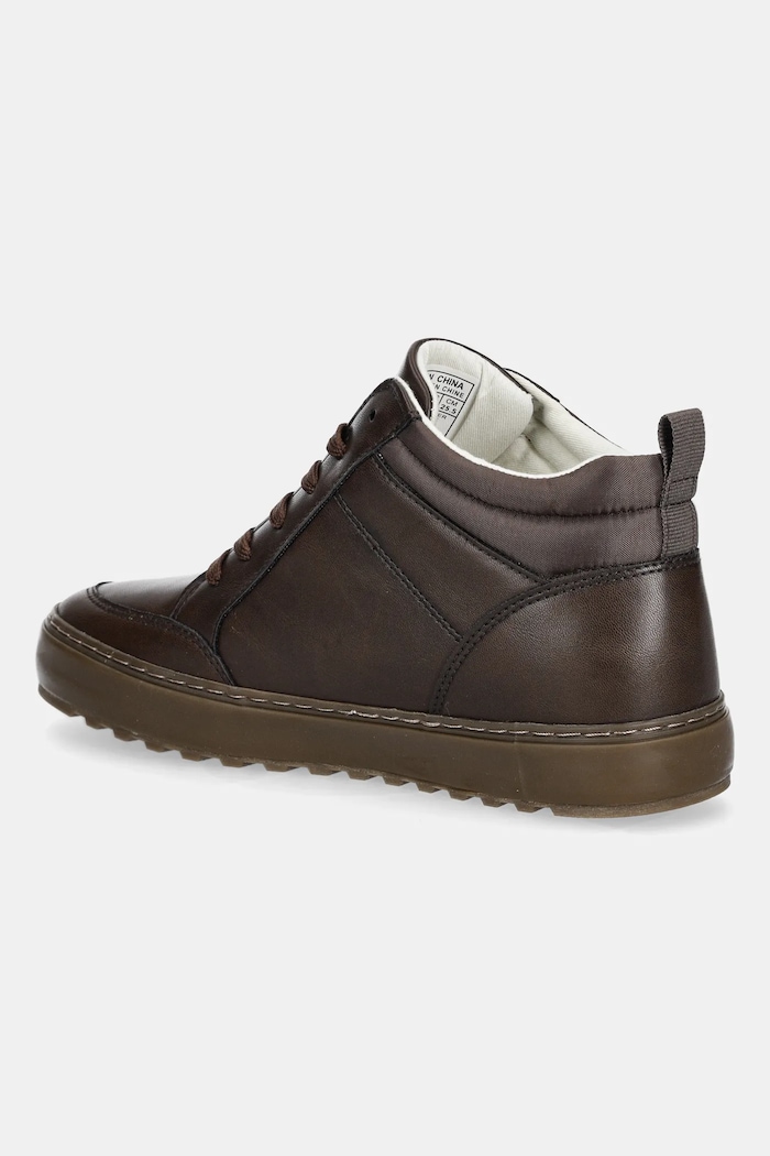 Chłopiec Polo Ralph Lauren sneakersy dziecięce ROWLAND RL03373201 brązowy