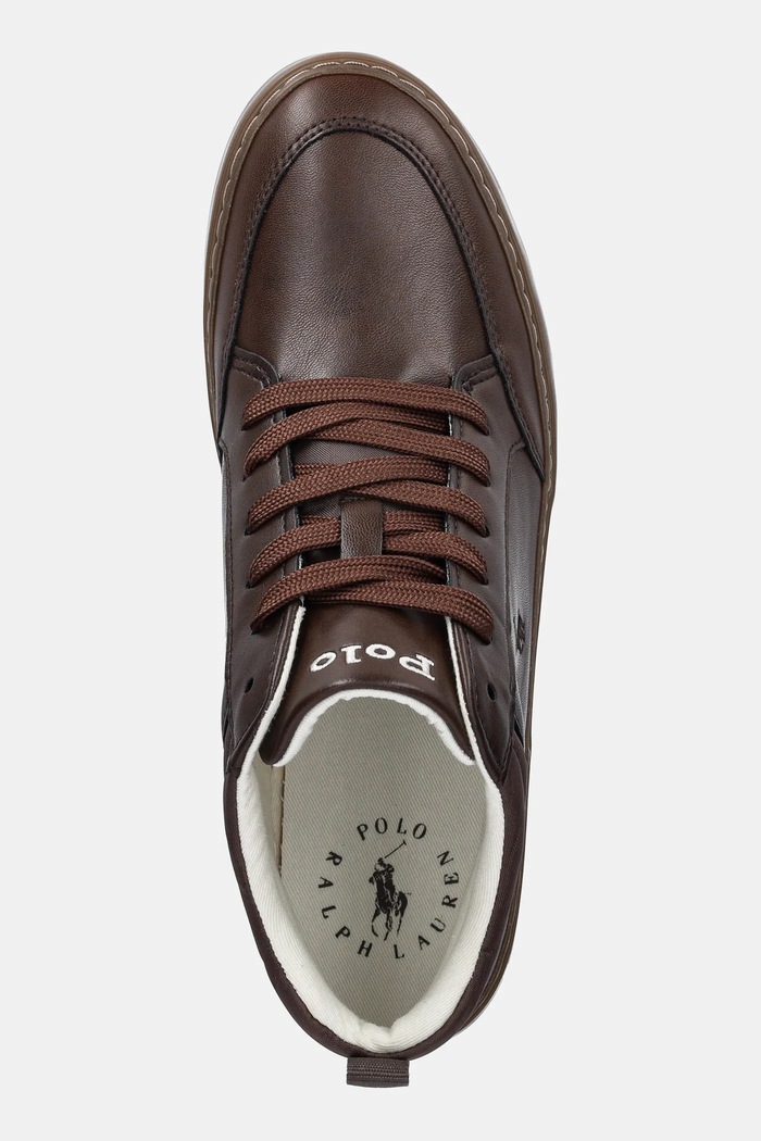 Polo Ralph Lauren sneakersy dziecięce ROWLAND brązowy RL03373201