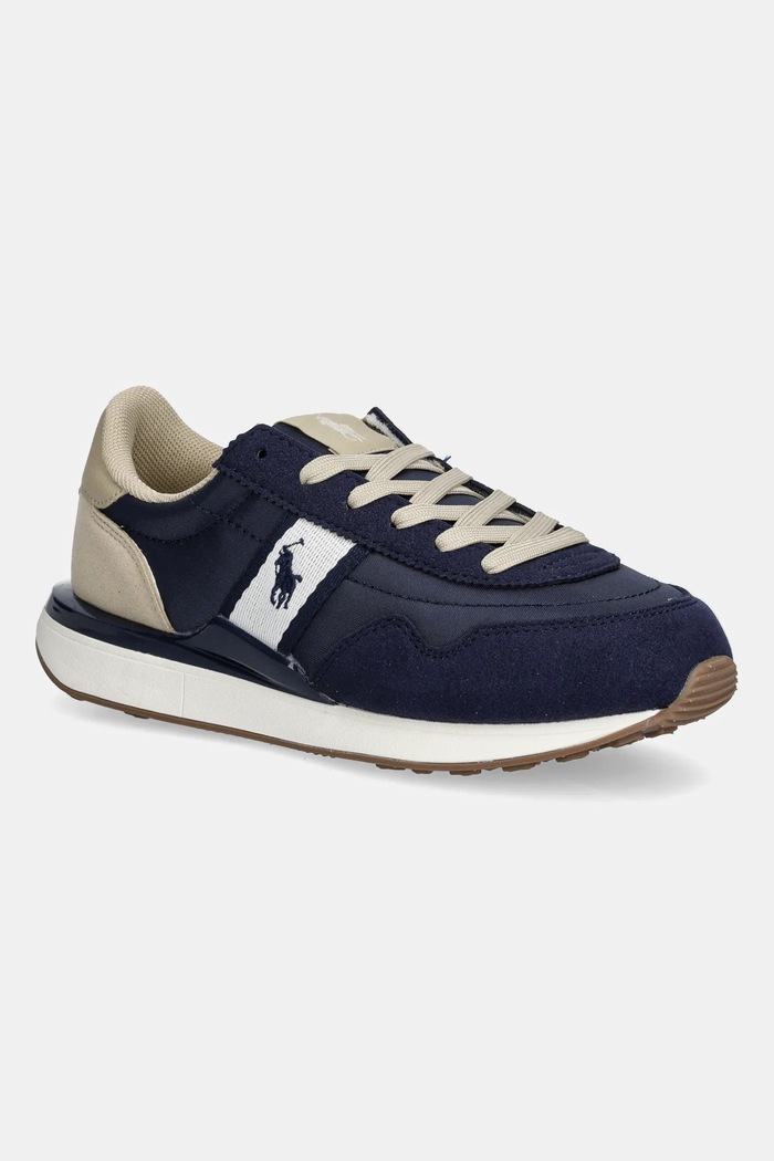 Polo Ralph Lauren sneakersy dziecięce TRAIN 89 SPORT imitacja skóry licowej granatowy RL02952410