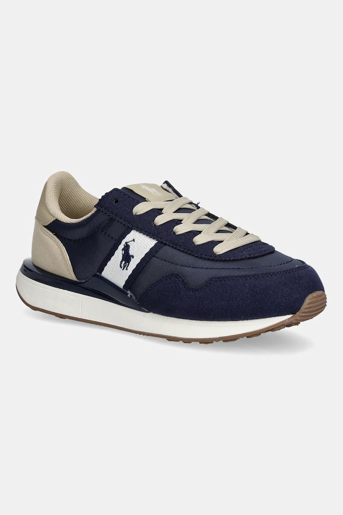 Polo Ralph Lauren sneakersy dziecięce TRAIN 89 SPORT imitacja skóry licowej granatowy RL02952410