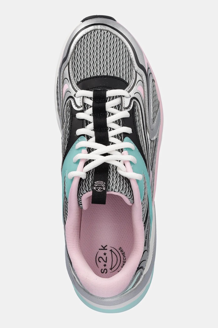 Sneakers Skechers S2K ασημί 303697L