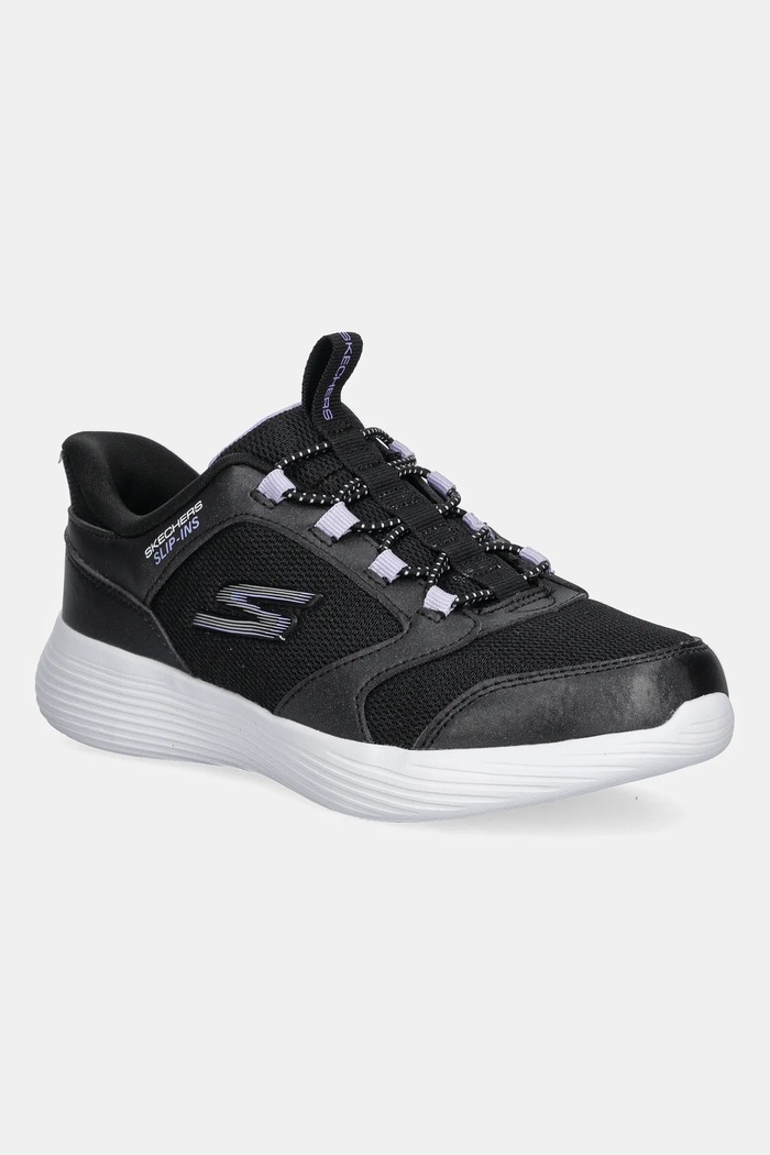 Dětské tenisky Skechers GO RUN 400 V2 - TETRA SPEED imitace kůže černá 303855L