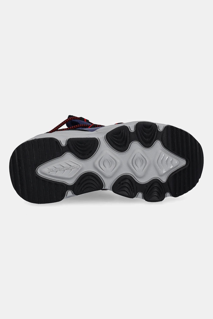 Detské zimné topánky Skechers TURBO TREAD - STORM GLIDER 406385L tmavomodrá