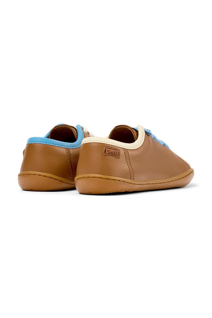 CHLAPEC Camper Polobotky dětské nubukové Peu Cami K's TWS K800663.28.34.TWS hnědá