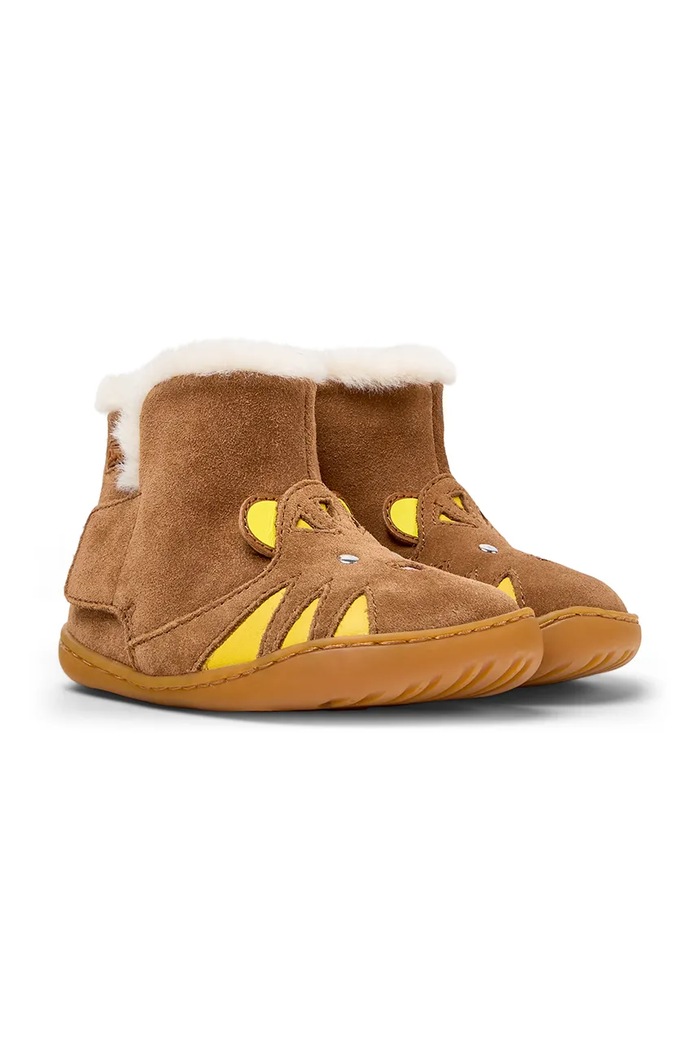 Χειμερινά υποδήματα Camper Peu Cami FW K900387 καφέ AW25