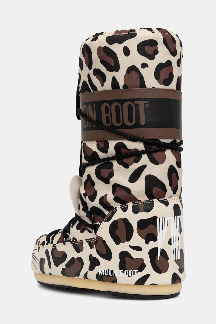 Момче Moon Boot Детски апрески Moon Boot MB ICON ANIMAL 80D3400300 бежов