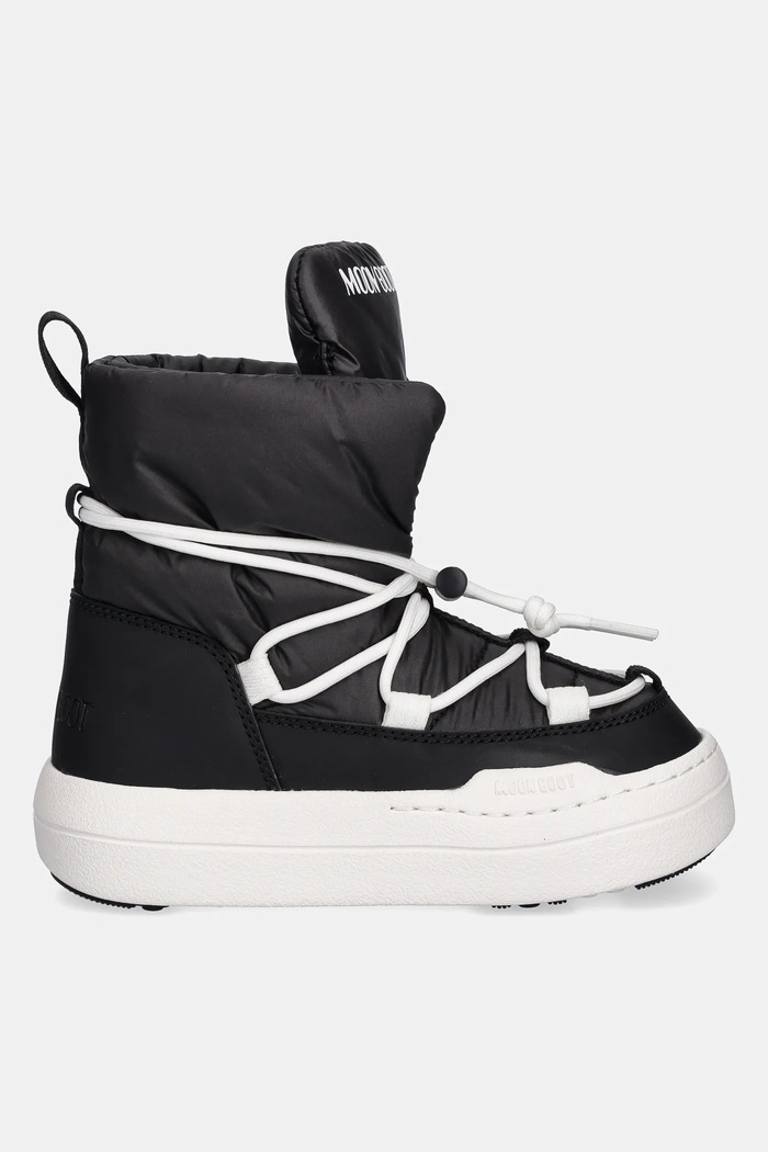 Moon Boot cizme de iarnă copii MB JR PARK LACE MID 80D3440070.27.34 negru AW25
