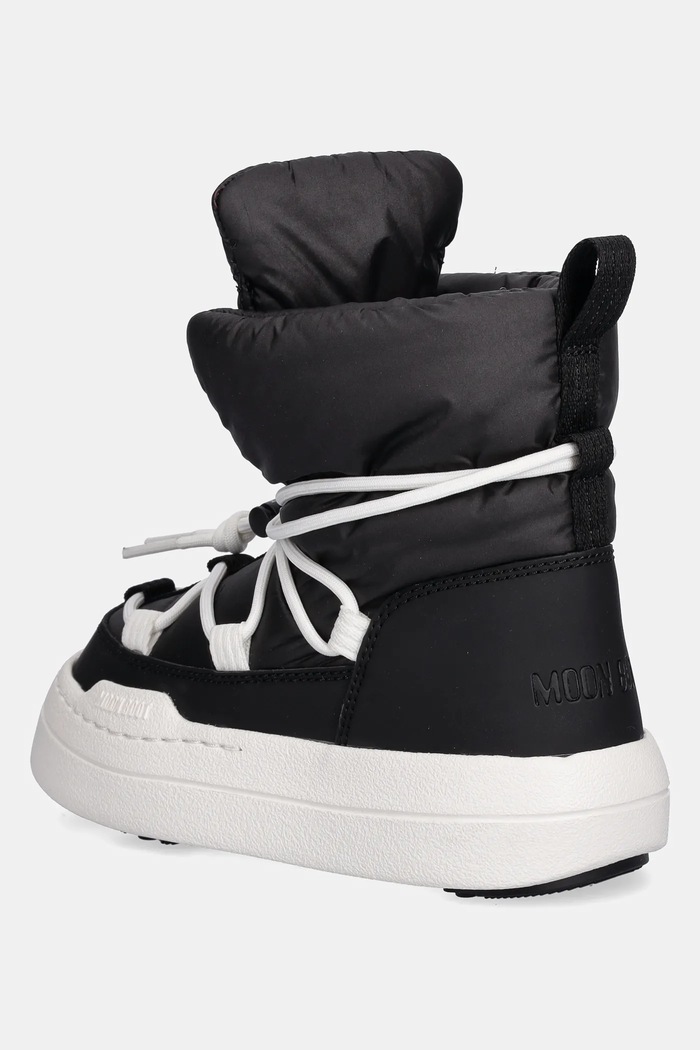 Băieți Moon Boot cizme de iarnă copii MB JR PARK LACE MID 80D3440070.27.34 negru