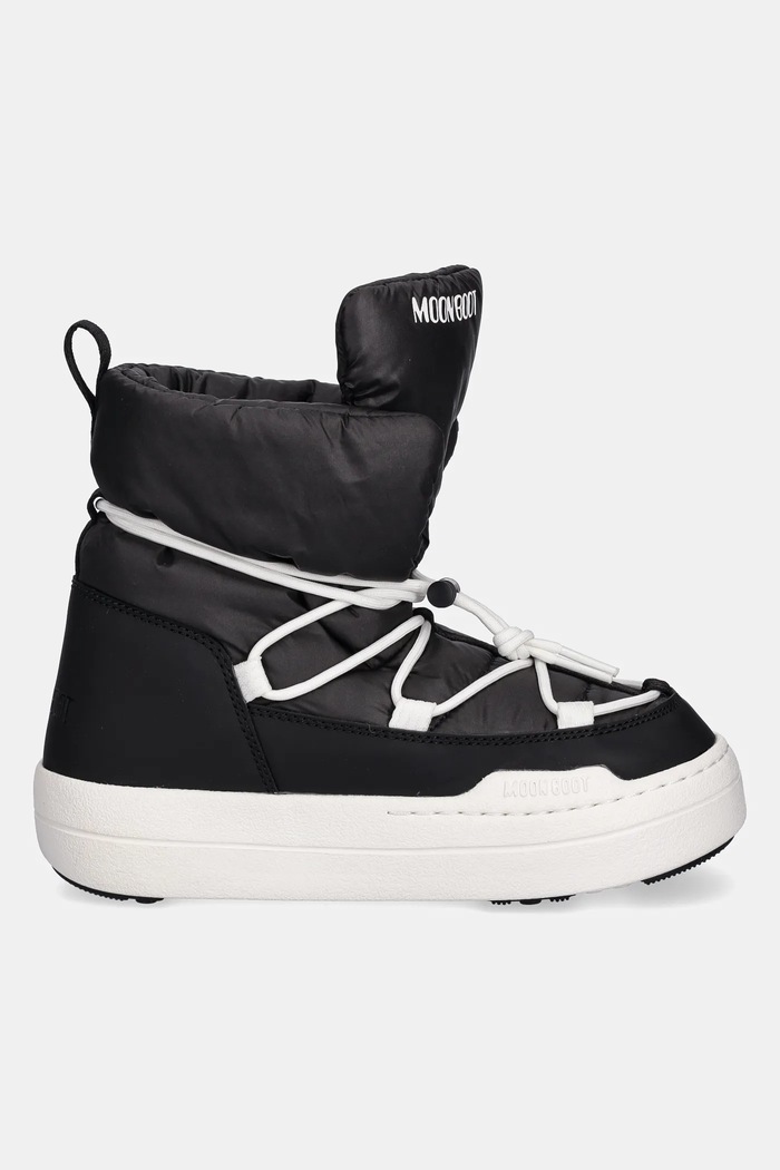 Moon Boot cizme de iarnă copii MB JR PARK LACE MID 80D3440070.35.38 negru AW25
