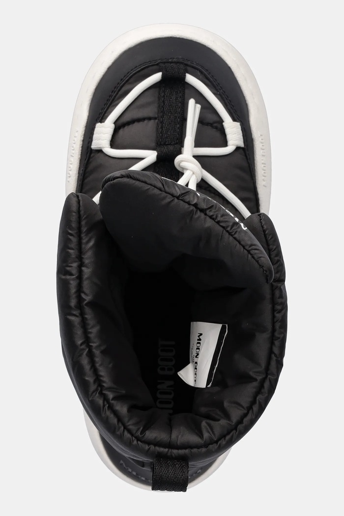 Moon Boot cizme de iarnă copii MB JR PARK LACE MID negru 80D3440070.35.38