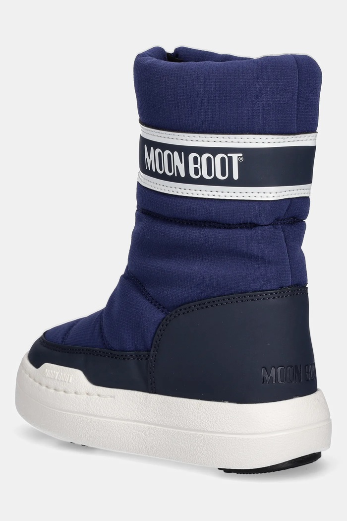 Κοριτσίστικα Παιδικές μπότες χιονιού Moon Boot MB JR PARK ZIP HIGH WP 80D3440080.27.34 σκούρο μπλε