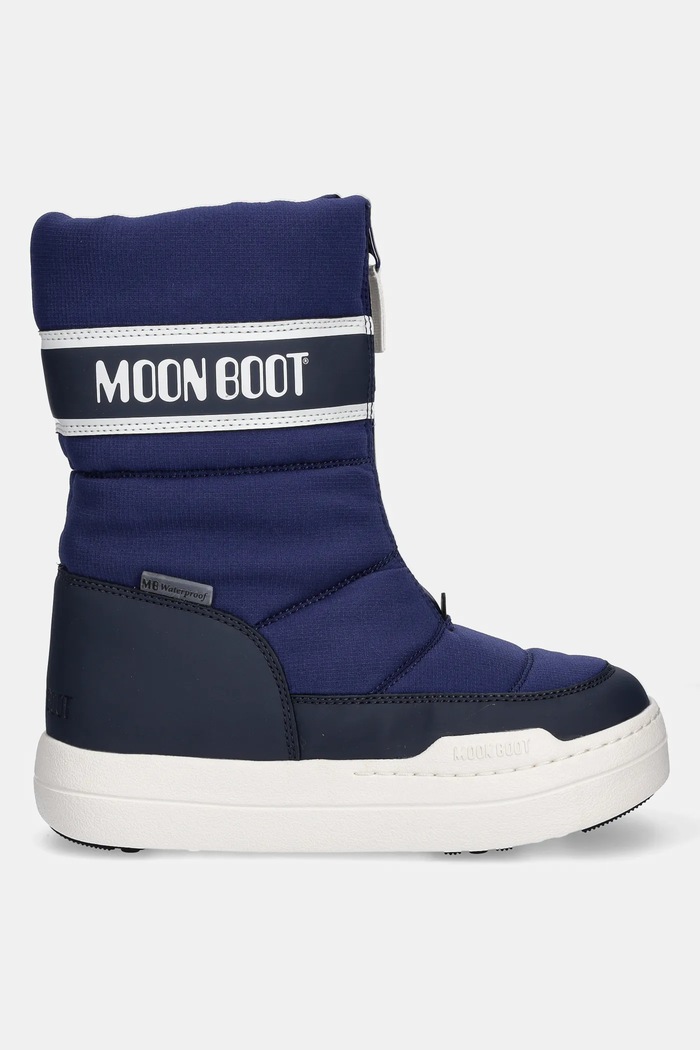 Moon Boot gyerek téli csizma MB JR PARK ZIP HIGH WP 80D3440080.35.38 sötétkék AW25