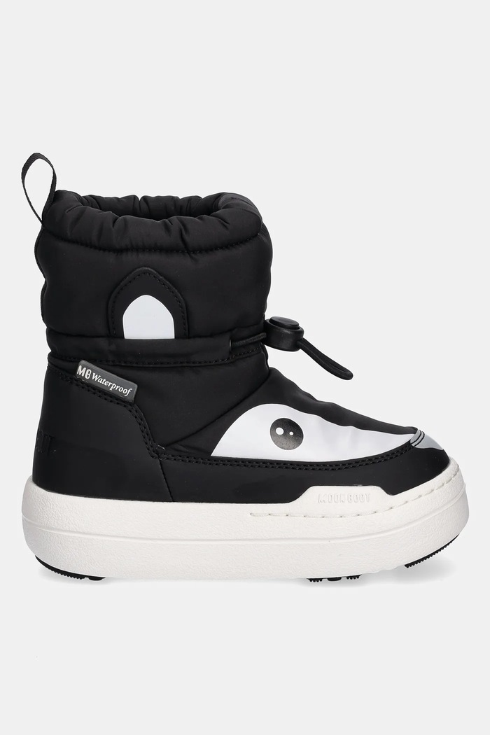 Detské snehule Moon Boot MB JR PARK TUBE MID ANIMAL WP 80D3440100.27.34 čierna AW25
