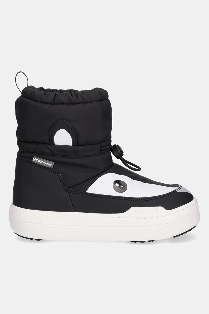Detské snehule Moon Boot MB JR PARK TUBE MID ANIMAL WP 80D3440100.35.38 čierna AW25