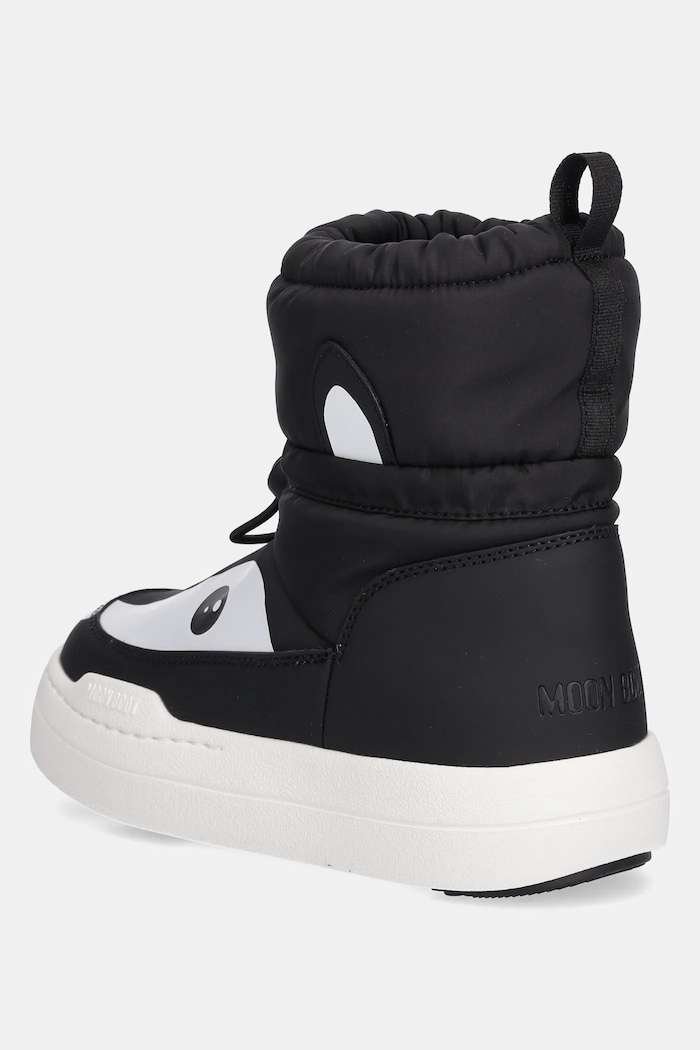 Chlapec Detské snehule Moon Boot MB JR PARK TUBE MID ANIMAL WP 80D3440100.35.38 čierna