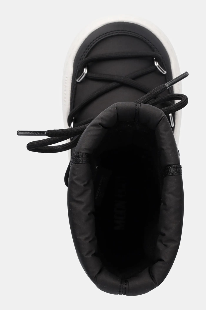 Detské snehule Moon Boot MB JR PARK TUBE LACE WP čierna 80D3440130.27.34