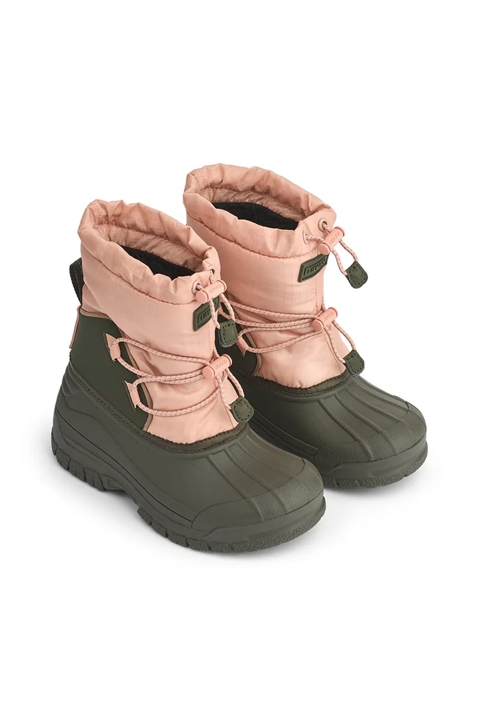 Liewood śniegowce dziecięce Ania Winter Boot LW20057.9BYA pomarańczowy AW25