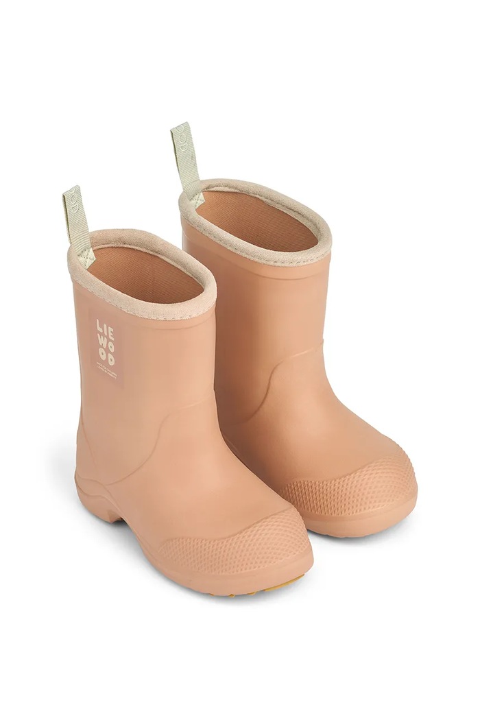 Liewood kalosze dziecięce Aston Rainboot LW20058.9BYA pomarańczowy AW25