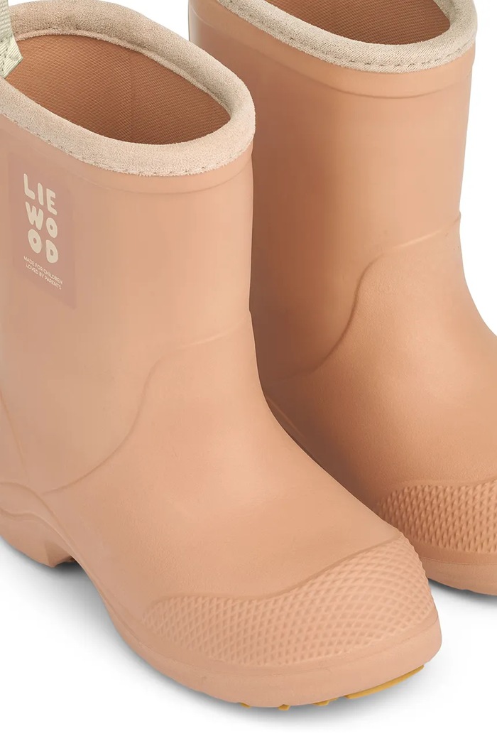 Chłopiec Liewood kalosze dziecięce Aston Rainboot LW20058.9BYA pomarańczowy