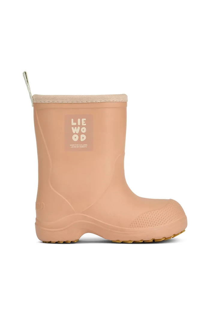 Liewood kalosze dziecięce Aston Rainboot LW20058.9BYA pomarańczowy