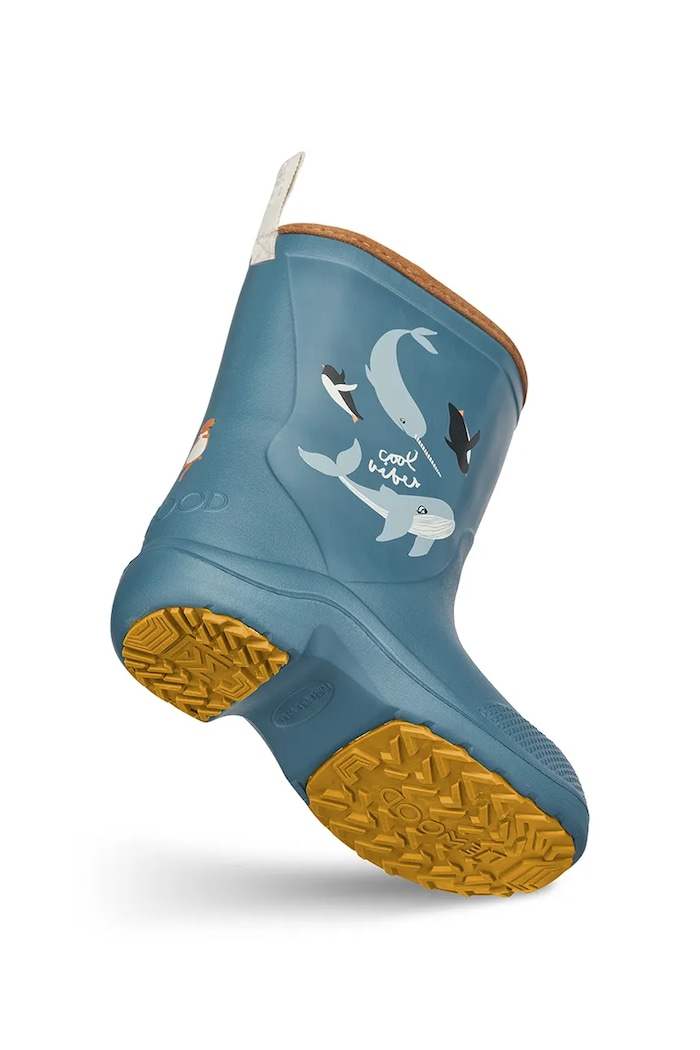 Liewood kalosze dziecięce Aston Rainboot LW20058.9BYA niebieski